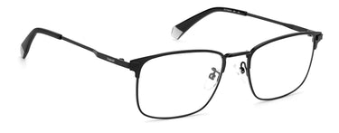 Premium Men Polaroid Eyeglasses: PLD D440/G - Black(2) - SpecSMART Eye Clinic (Diagonal View)